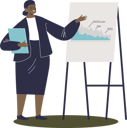 پیش‌نمایش فایل manager-giving-presentation-4930500 از پک کسب و کار