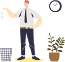 پیش‌نمایش فایل overloaded-stressed-employee-completing-work-4930503 از پک کسب و کار