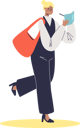 پیش‌نمایش فایل young-businesswoman-making-notes-while-going-to-work-4930501 از پک کسب و کار