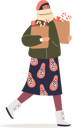 پیش‌نمایش فایل girl-holding-candies-bags-of-christmas-4930839 از پک تعطیلات
