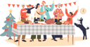 پیش‌نمایش فایل happy-family-celebrate-christmas-gathering-together-4930824 از پک تعطیلات