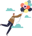 پیش‌نمایش فایل man-with-colorful-balloons-flying-in-sky-over-clouds-4930804 از پک تعطیلات