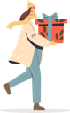 پیش‌نمایش فایل woman-carry-christmas-presents-4930838 از پک تعطیلات