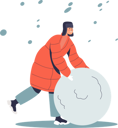پیش‌نمایش فایل boy-making-huge-snowball-4931004 از پک خانواده و کودکان 1