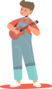 پیش‌نمایش فایل boy-playing-ukulele-guitar-4930976 از پک خانواده و کودکان 1