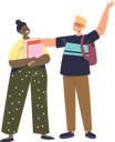 پیش‌نمایش فایل happy-school-students-waving-hand-4930968 از پک خانواده و کودکان 1