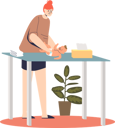 پیش‌نمایش فایل mother-changing-diaper-to-newborn-baby-4930935 از پک خانواده و کودکان 1