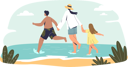 پیش‌نمایش فایل mother-enjoying-beach-with-kids-4930952 از پک خانواده و کودکان 1