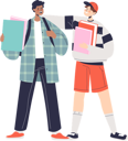 پیش‌نمایش فایل school-boys-doing-gossiping-4930969 از پک خانواده و کودکان 1