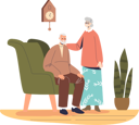 پیش‌نمایش فایل senior-married-couple-at-home-4930941 از پک خانواده و کودکان 1