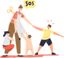 پیش‌نمایش فایل sleepy-mother-tired-of-kids-4930978 از پک خانواده و کودکان 1