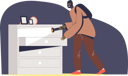 پیش‌نمایش فایل housebreaker-stealing-jewelry-from-drawer-4931436 از پک افراد 2
