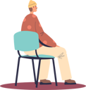پیش‌نمایش فایل man-sitting-on-chair-4931394 از پک افراد 2