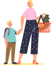 پیش‌نمایش فایل mother-with-kid-doing-grocery-shopping-4931432 از پک افراد 2