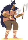 پیش‌نمایش فایل viking-warrior-holding-axe-4931456 از پک افراد 2