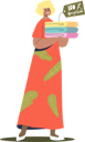 پیش‌نمایش فایل woman-holding-stack-of-recycled-eco-friendly-clothes-4931462 از پک افراد 2