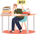 پیش‌نمایش فایل boy-feeling-tired-of-doing-homework-4931066 از پک خانواده و کودکان 2