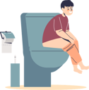 پیش‌نمایش فایل boy-sitting-in-toilet-4931032 از پک خانواده و کودکان 2