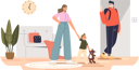 پیش‌نمایش فایل father-leaving-for-work-while-babysitter-carry-child-4931063 از پک خانواده و کودکان 2