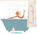 پیش‌نمایش فایل girl-taking-bath-in-the-bathtub-4931029 از پک خانواده و کودکان 2