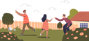 پیش‌نمایش فایل kids-playing-games-in-the-backyard-4931071 از پک خانواده و کودکان 2