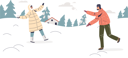 پیش‌نمایش فایل kids-playing-with-snowballs-4931102 از پک خانواده و کودکان 2