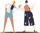 پیش‌نمایش فایل quarrel-between-two-women-4931088 از پک خانواده و کودکان 2
