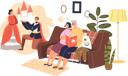 پیش‌نمایش فایل reading-to-grandchildren-4931072 از پک خانواده و کودکان 2