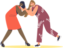 پیش‌نمایش فایل two-women-fighting-and-pulling-hair-4931089 از پک خانواده و کودکان 2