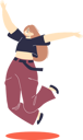 پیش‌نمایش فایل happy-excited-girl-jumping-with-excitement-4931495 از پک افراد 3