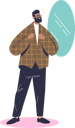 پیش‌نمایش فایل man-looking-in-mirror-after-haircut-4931609 از پک افراد 3