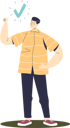 پیش‌نمایش فایل man-pointing-finger-on-check-mark-4931605 از پک افراد 3
