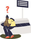 پیش‌نمایش فایل upset-woman-passenger-sitting-at-luggage-4931505 از پک افراد 3