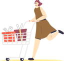 پیش‌نمایش فایل woman-running-with-shopping-cart-4931602 از پک افراد 3