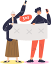 پیش‌نمایش فایل women-holding-political-banner-4931595 از پک افراد 3