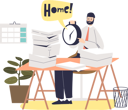 پیش‌نمایش فایل businessman-overwhelmed-with-paper-work-at-workplace-after-end-of-working-hours-4930465 از پک کسب وکار 1