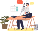 پیش‌نمایش فایل busy-manager-at-workplace-answering-many-phone-calls-4930464 از پک کسب وکار 1
