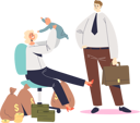 پیش‌نمایش فایل successful-businesswoman-mother-happy-together-with-kid-sitting-in-office-chair-4930431 از پک کسب وکار 1