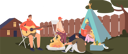 پیش‌نمایش فایل family-doing-night-camping-in-backyard-4931691 از پک ورزش ها