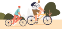 پیش‌نمایش فایل father-and-son-riding-bicycle-outdoors-in-park-4931699 از پک ورزش ها