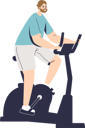 پیش‌نمایش فایل man-doing-cycling-exercise-4931697 از پک ورزش ها