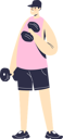 پیش‌نمایش فایل man-training-with-dumbbells-4931696 از پک ورزش ها