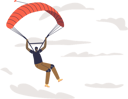 پیش‌نمایش فایل paraglider-jump-with-parachute-4931690 از پک ورزش ها