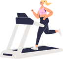 پیش‌نمایش فایل woman-running-on-treadmill-4931709 از پک ورزش ها