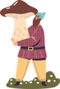 پیش‌نمایش فایل dwarf-gathering-mushroom-4931281 از پک فعالیت افراد