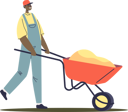 پیش‌نمایش فایل male-worker-pushing-wheelbarrow-4931327 از پک فعالیت افراد