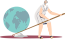 پیش‌نمایش فایل man-holding-lever-trying-to-lift-earth-4931326 از پک فعالیت افراد