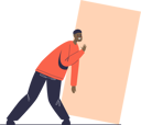 پیش‌نمایش فایل man-pushing-rectangle-shape-4931350 از پک فعالیت افراد