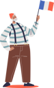 پیش‌نمایش فایل senior-man-holding-national-flag-of-france-4931314 از پک فعالیت افراد