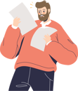 پیش‌نمایش فایل shocked-man-reading-paper-4931303 از پک فعالیت افراد